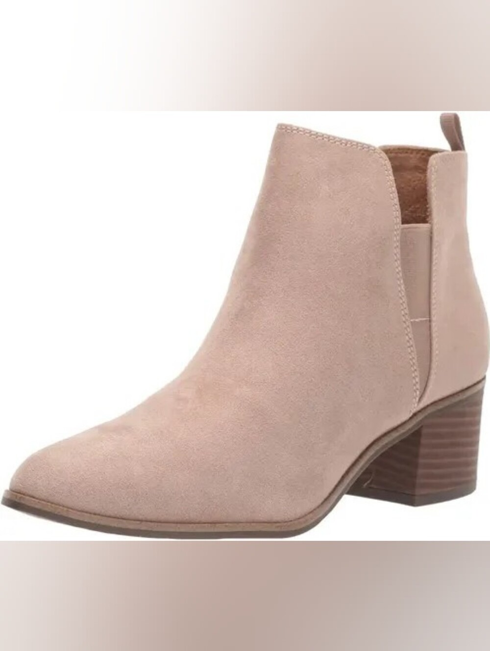 Dr. Scholl's Blush Suede Ankle Bootie